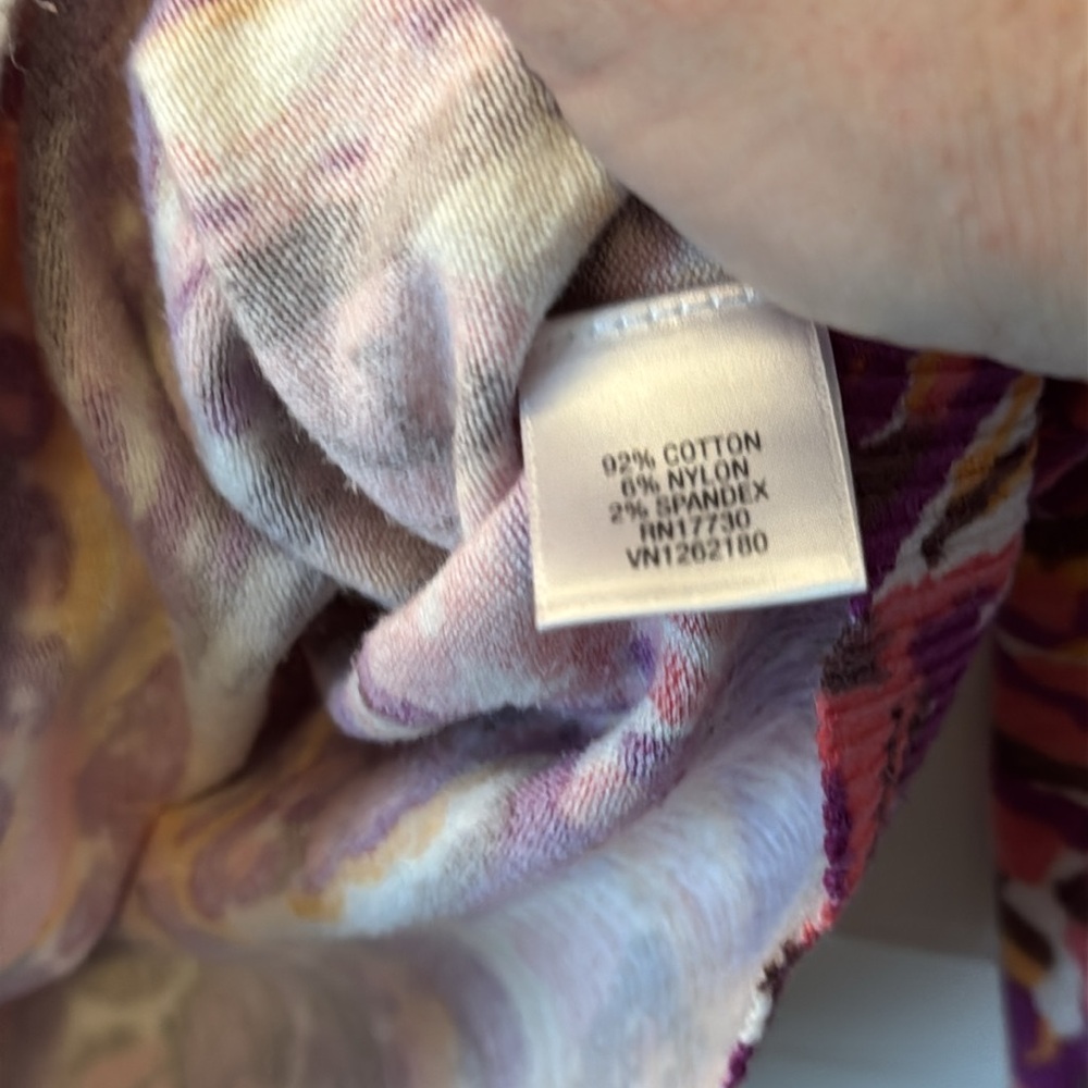 XXL Paisley Women's Cardigan - Picture 3 of 4